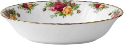 ROYAL ALBERT: Old Country Roses oval vegetable dish 23cm