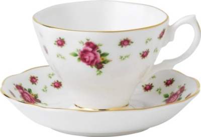 Shop Royal Albert New Country Roses Tea Cup And Saucer
