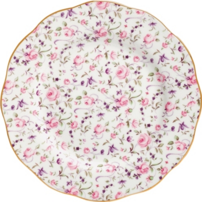 ROYAL ALBERT: Rose Confetti Vintage plate 20cm