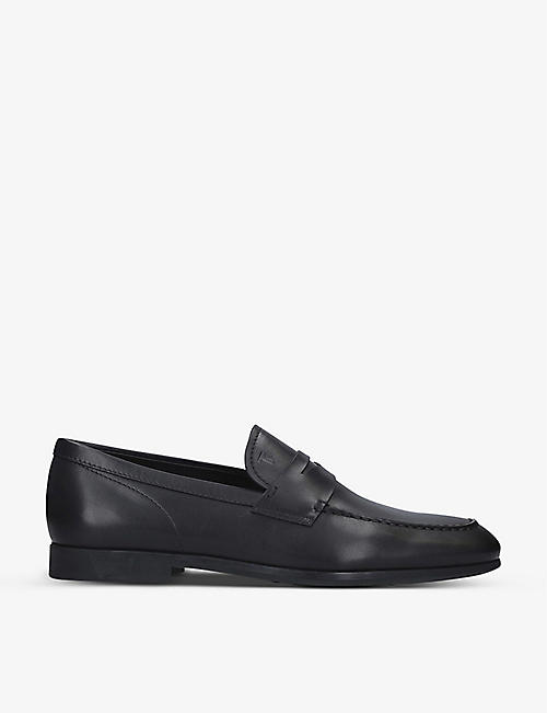 TODS: Gomma leather loafers