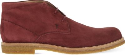 TODS: Crepe chukka shoes