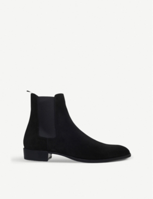 saint laurent wyatt suede