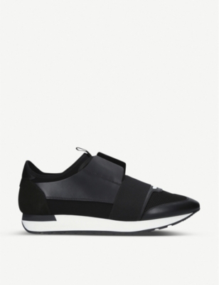 Balenciaga Black & White Balenciaga Speed Trainer
