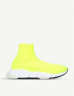 BALENCIAGA - Mens Speed knit mid-top 