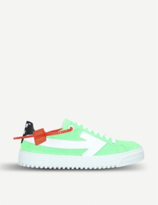 OFF-WHITE C/O VIRGIL ABLOH - Industrial Belt leather high-top trainers | www.waterandnature.org