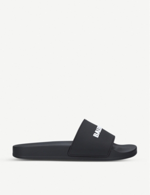 Mens Balenciaga Sliders Flip Flops Selfridges