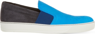 Lanvin Leather Skate Shoes Selfridges Com