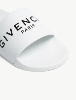 GIVENCHY - Logo rubber slides 