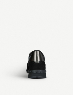 full leather trainers