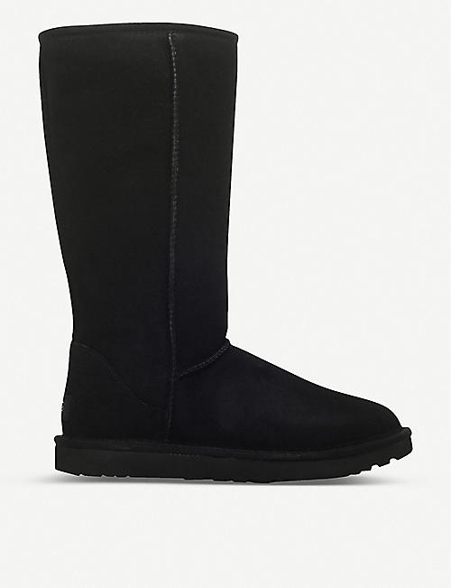 UGG: Classic ll Tall sheepskin and suede boots