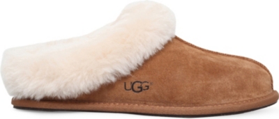 UGG - Moraene sheepskin-lined suede slippers | Selfridges.com