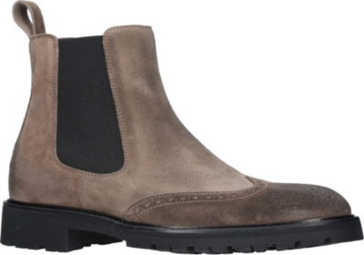 belstaff suede boots