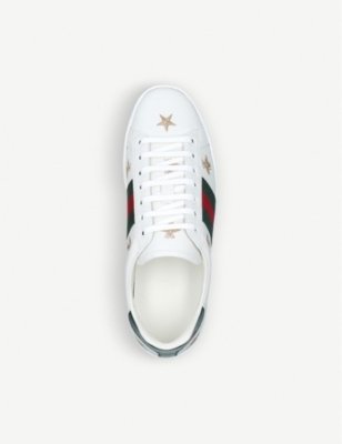 gucci bee mens trainers