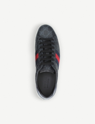 gucci bee trainers mens