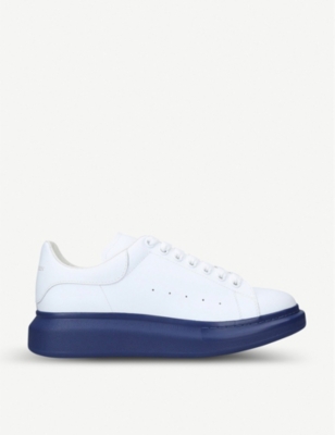 alexander mcqueen blue trainers