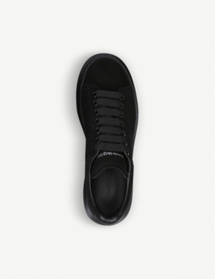 alexander mcqueen black trainers