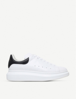 alexandra mcqueen white trainers