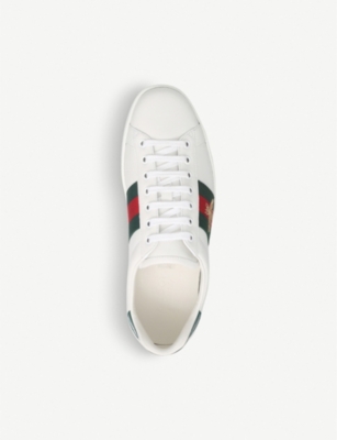 mens gucci white trainers