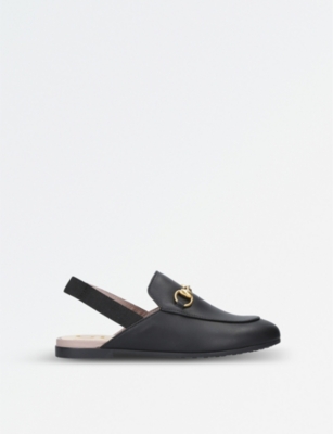 GUCCI - Princetown leather slingback 