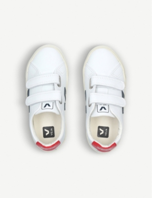 VEJA: Esplar leather trainers 6-9 years