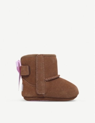 UGG: Jesse bow suede boots 4-24 months