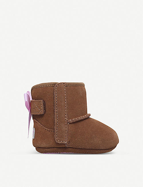 UGG: Jesse bow suede boots 4-24 months