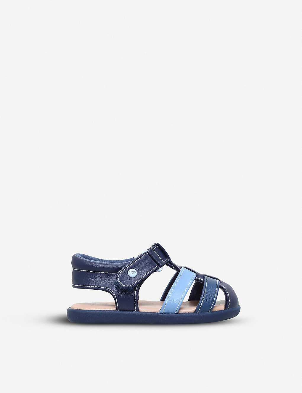 Ugg Babies' Kolding Faux-leather Sandals In Navy