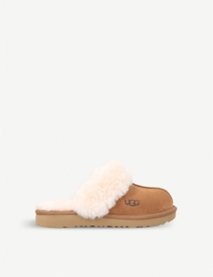 UGG - Cozy II suede and sheepskin slippers 5-11 years | Selfridges.com