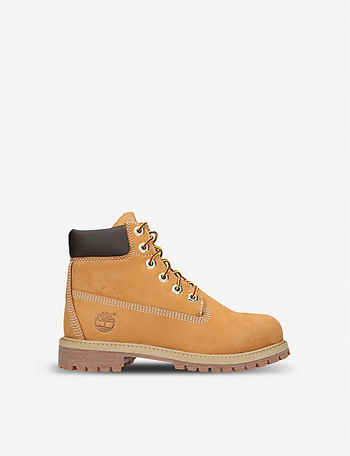 TIMBERLAND: 6-Inch Premium waterproof leather boots 9-10 years