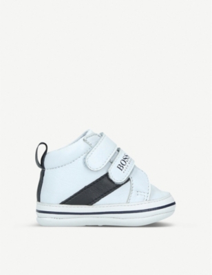 hugo boss leather trainers