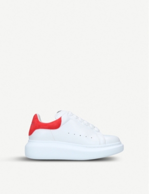 ALEXANDER MCQUEEN - Kids Runway leather trainers 3-8 years | Selfridges.com