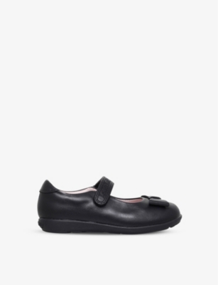 Shop Lelli Kelly Perrie Leather Shoes 3-9 Years In Black