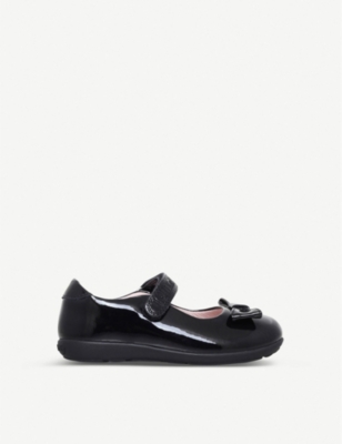 Shop Lelli Kelly Girls Black Kids Perrie Leather School Shoes 3-9 Years