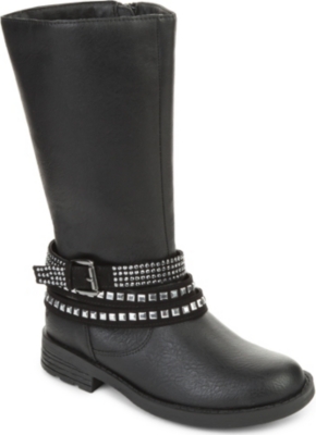LELLI KELLY   Embellished leather boots 6 10 years
