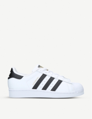 ADIDAS - Superstar J leather trainers 9-11 years | Selfridges.com