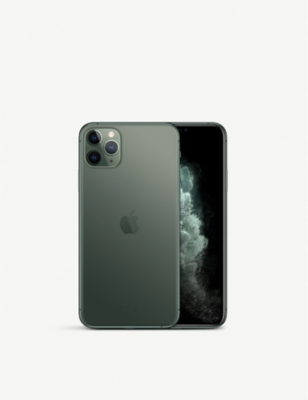Apple Iphone 11 Pro Max 256gb Midnight Green Selfridges Com