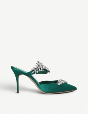 Manolo blahnik best sale lurum crystal