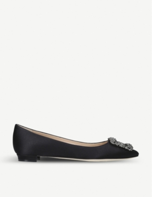 Manolo blahnik hangisi flat hot sale mule