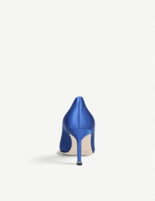 MANOLO BLAHNIK Hangisi 70 satin courts