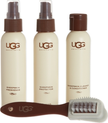 ugg sheepskin care kit how to use