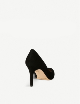 LK BENNETT: Floret suede courts