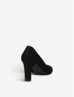 Shop Lk Bennett Women's Bla-black Tess Suede Courts