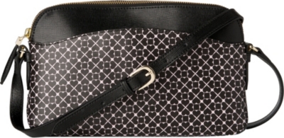 LK BENNETT   Cathy patterned leather cross body bag