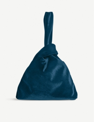 Lk bennett store velvet bag