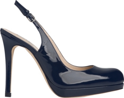 LK BENNETT - Clemmie patent leather slingback court shoes | Selfridges.com