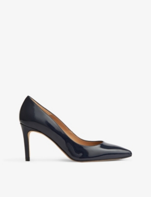 LK BENNETT: Floret patent-leather courts