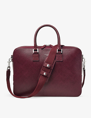 ASPINAL OF LONDON Mount Street saffiano leather bag