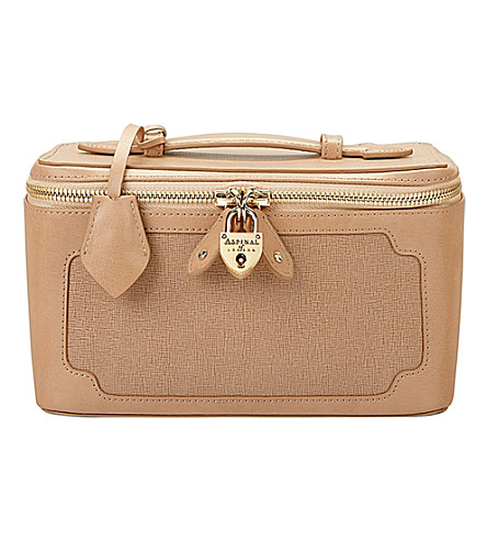 ASPINAL OF LONDON   Marylebone leather cosmetic case
