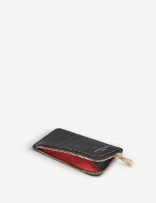 Aspinal Of London Small Zipped Leather Coin Purse