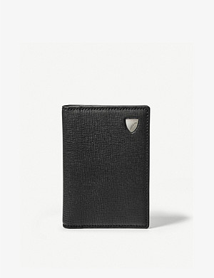 ASPINAL OF LONDON Billfold six-card leather wallet